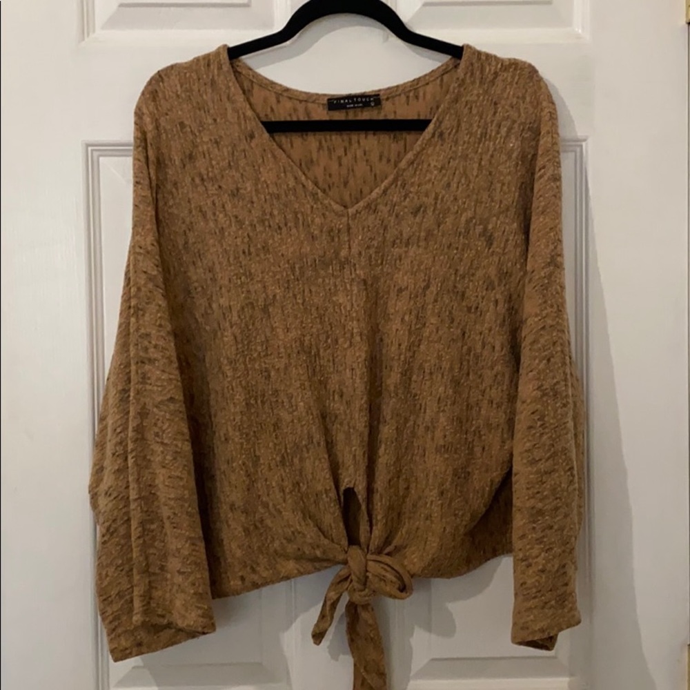 Beige Cropped Sweater-MONEY WILL BE DONATED TO BLM